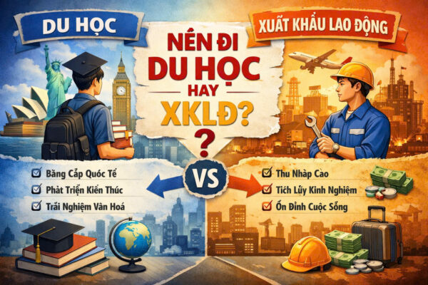 DU HỌC & XUẤT KHẨU LAO ĐỘNG 